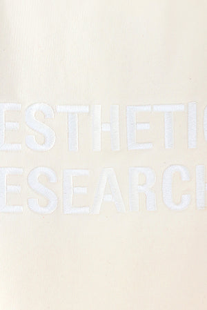 Short Sleeve Sweat - Natural White - Aesthetic Research